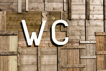 WC Sign