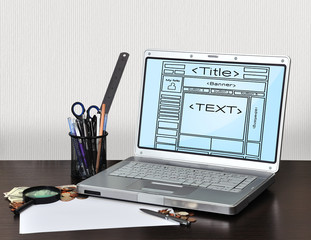 template web page