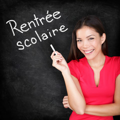 Rentree Scolaire - French teacher back to school