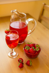 strawberry beverage