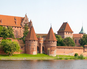 Naklejka premium Malbork castle