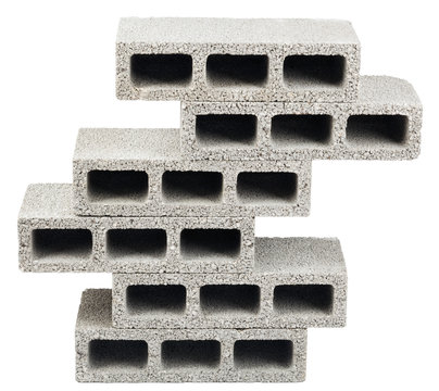 Isolated Construction Blocks - Six