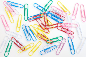 Paper Clip Multi Colored