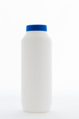 Can of powder Blue cap