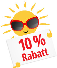 10 % Rabatt