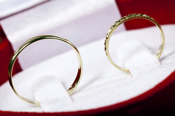 Husband and Wife Wedding Rings