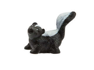 Plastic toy isolated