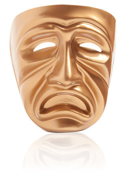 Tragedy theatrical mask