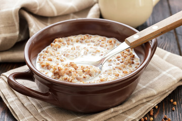 Buckwheat with milk