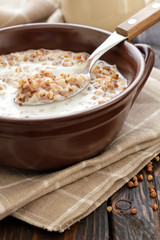 Buckwheat with milk