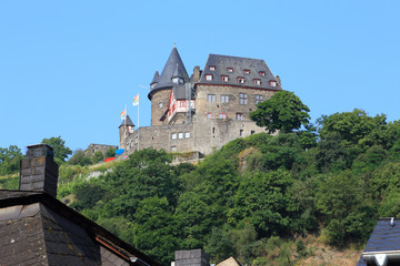 Fototapeta na wymiar Stahleck Castle (Bacharach) - Lato 2013