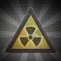 Radioaktiv - Gitter Metall © markus dehlzeit