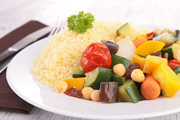 couscous with vegetables