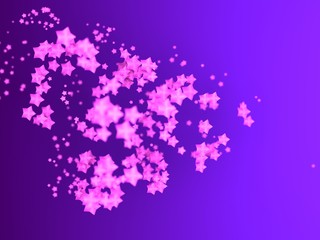 Shiny Stars Particles on smooth background