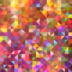 Zelfklevend Fotobehang Zigzag Naadloze geometrische patroon met driehoeken.