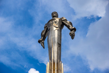 Yuri Gagarin monument in Moscow