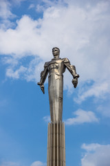 Yuri Gagarin monument in Moscow
