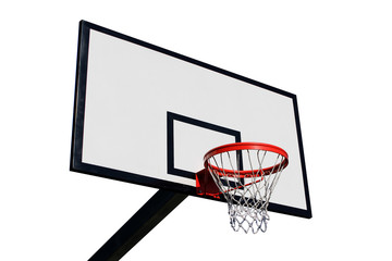 Un panneau de basketball