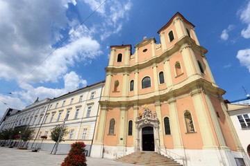 Obraz premium Bratislava, Slovakia - Trinitarian Church