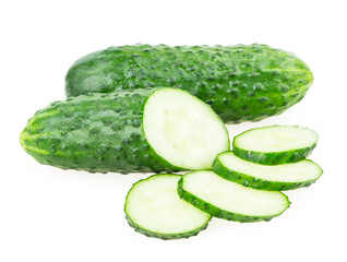 green cucumbers