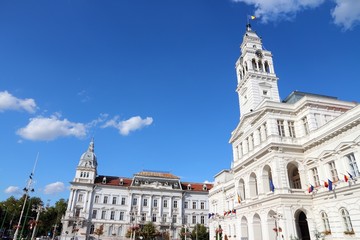Fototapeta na wymiar Arad, Romania - City Hall