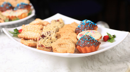 A variety of delicious culinary products.