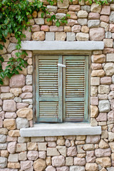 Vintage italian window