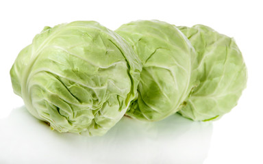 Fototapeta premium Cabbage isolated on white