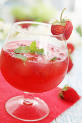 strawberry drink