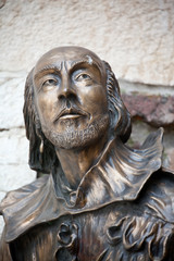 Fototapeta na wymiar William Shakespeare pomnik