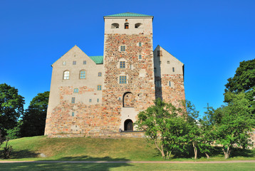 Fototapeta na wymiar Turku castle