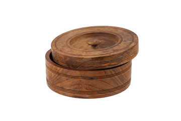 Old wooden bowl
