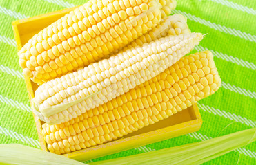 raw corn