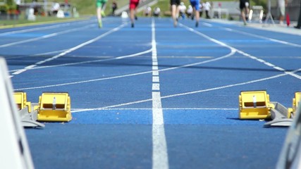 track and field  start