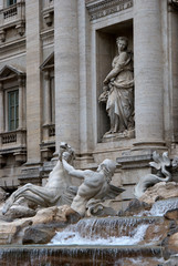 Rome,Fountain di Trevi 