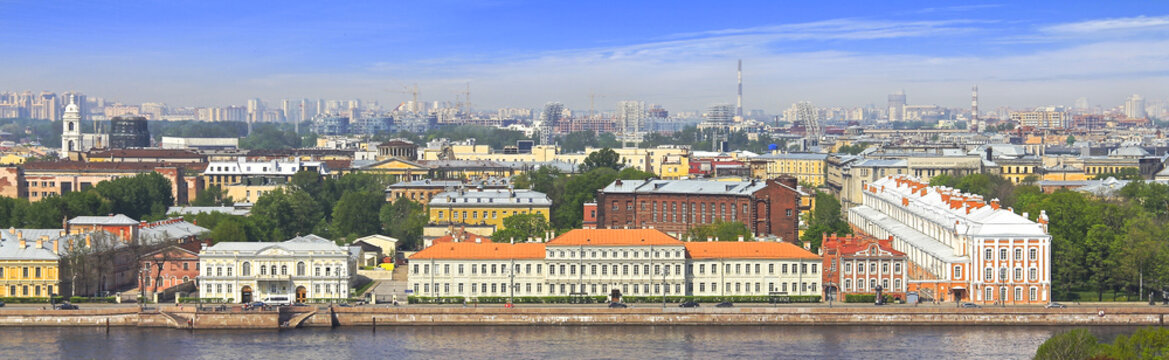 panorama of the Neva