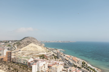 Fototapeta na wymiar The City of Alicante in Southern Spain