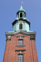 Fototapeta na wymiar Dreieinigkeitskirche im Stadtteil St. Georg, Hamburg