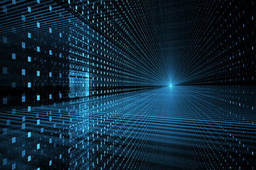 Abstract business science or technology background