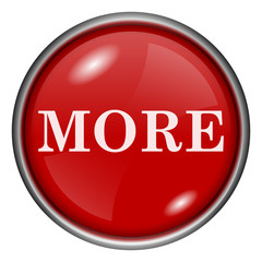 Red round glossy icon