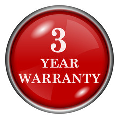 Red round glossy icon