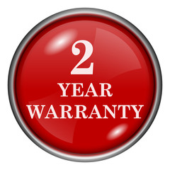 Red round glossy icon