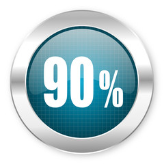 90 percent icon