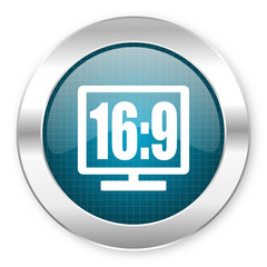 16 9 display icon