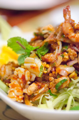 spicy seafood salad