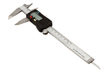 Caliper isolated on white background