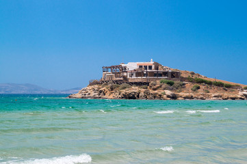 Traditional greek house on Naxos island, Greece