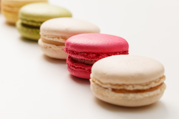 Tasty colorful macaroon