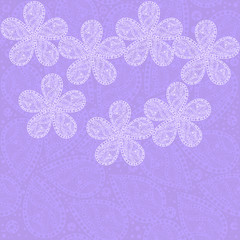 delicate floral background