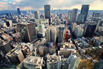 Fototapeta premium Osaka Cityscape